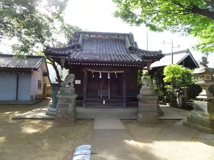 矢切神社の本殿・本堂