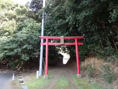 霹靂神社の鳥居