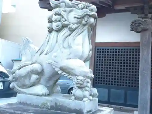 新町八幡神社の狛犬