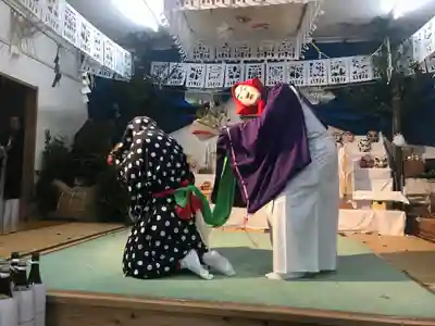 桑野内神社の神楽