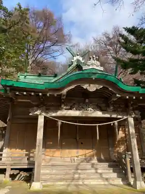 忍路神社の本殿・本堂