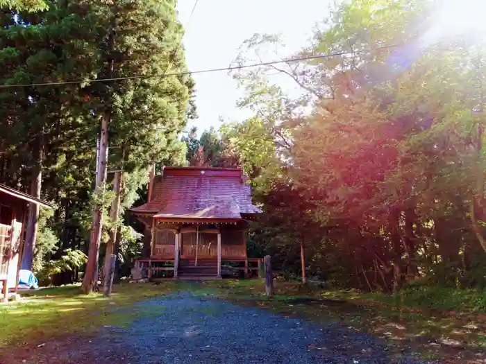 倉澤神社の本殿