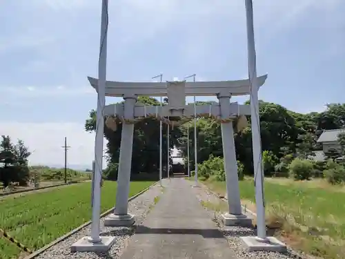 鵜森神社の鳥居