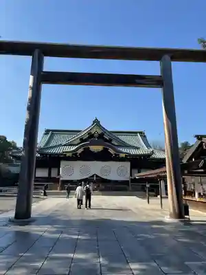 靖國神社の鳥居