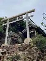 稲佐の浜 弁天島の鳥居