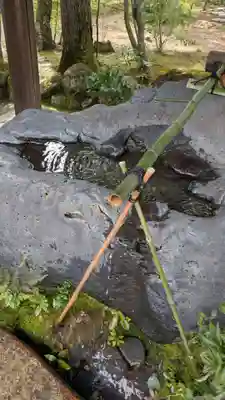 敷地神社（わら天神宮）の手水舎