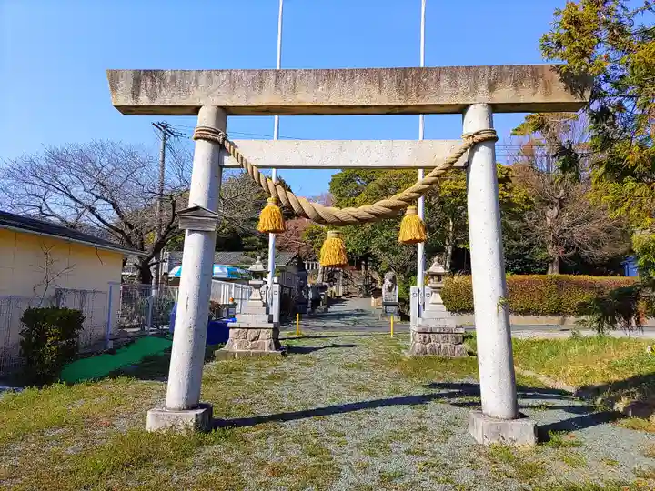 神明社(大塚町)の鳥居