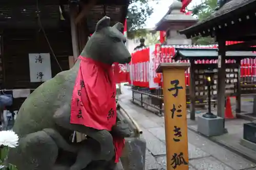 豊川稲荷東京別院の狛犬