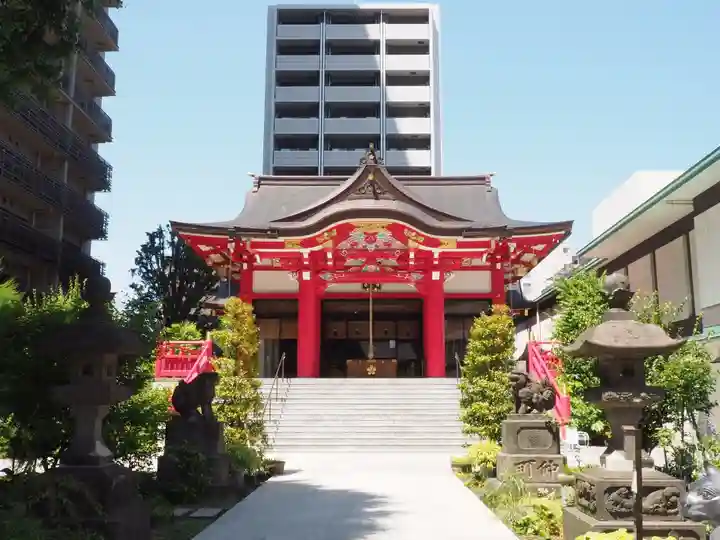 成子天神社の本殿・本堂