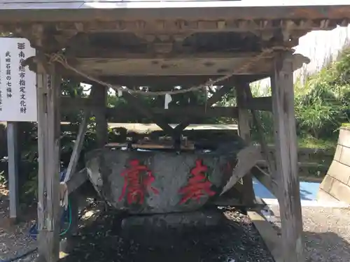 嚴島神社の手水舎