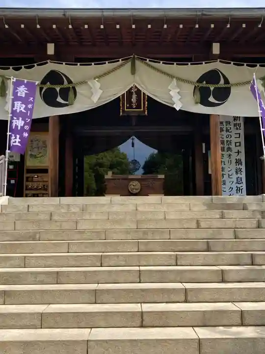 亀戸 香取神社の本殿・本堂