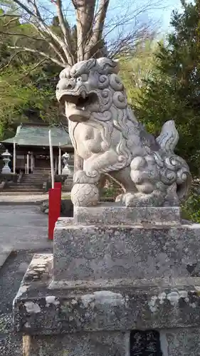 温泉神社～磐梯熱海温泉～の狛犬