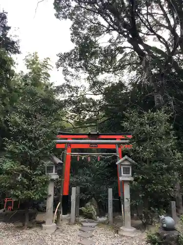 伏見神宝神社の鳥居