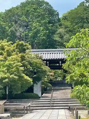 光明寺（粟生光明寺）の山門・神門