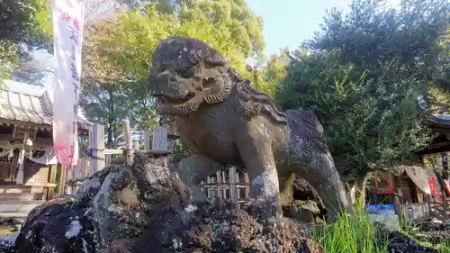 敷島神社の狛犬