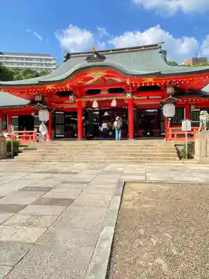 生田神社の本殿・本堂