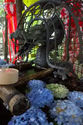 若宮神明社の手水舎