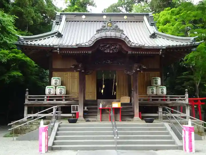 白笹稲荷神社の本殿・本堂