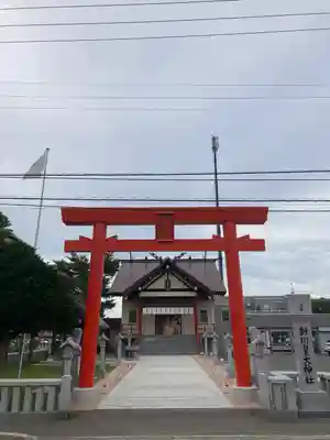 新川皇大神社の鳥居