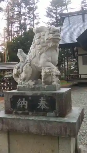 浜頓別神社の狛犬