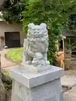 六通神社の狛犬