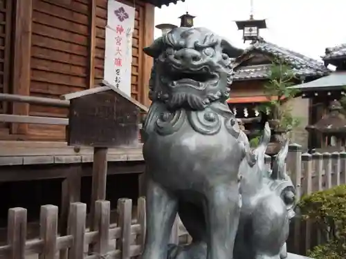 大井神社の狛犬