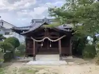 竃神社の本殿・本堂