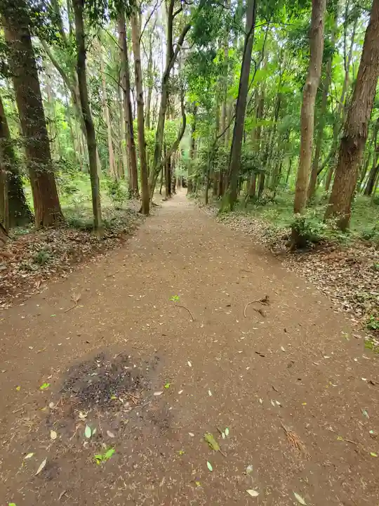 白幡神社の周辺