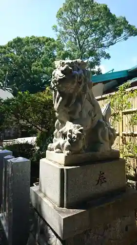 柴崎神社の狛犬