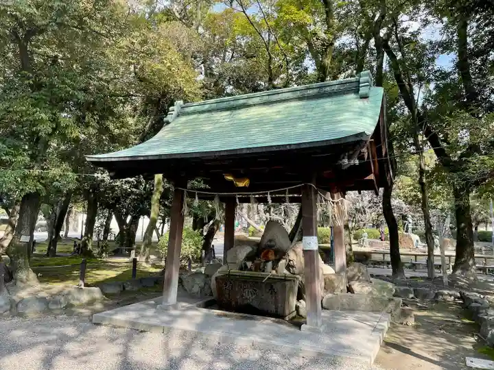豊國神社の手水舎
