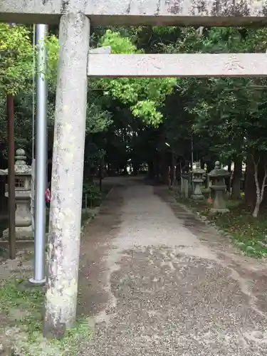 竹神社の鳥居