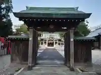 尾陽神社の山門・神門