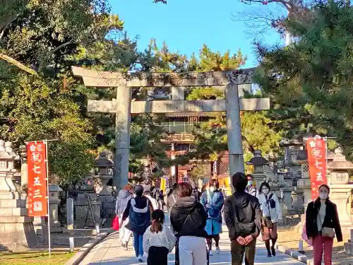 北野天満宮の鳥居