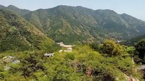 熊野那智大社の景色