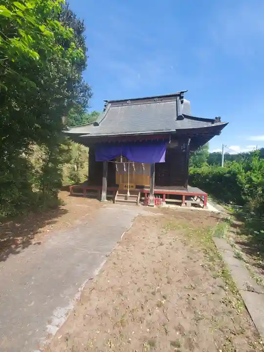 白山神社の本殿・本堂