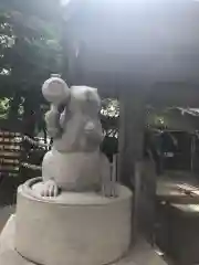 戸部杉山神社の狛犬