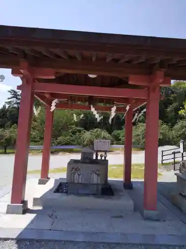 子眉嶺神社の手水