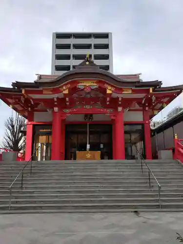 成子天神社の本殿・本堂