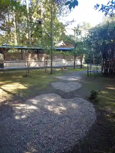 常陸第三宮　吉田神社の庭園