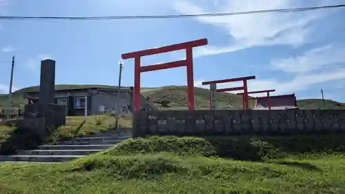 襟裳神社の鳥居