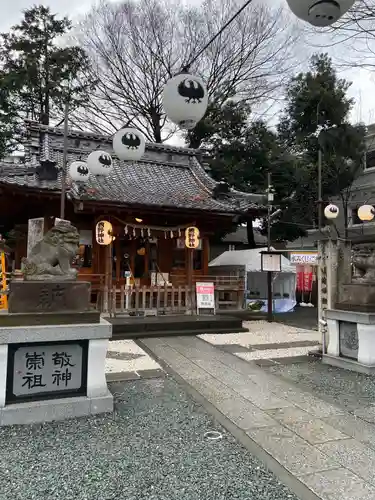 川越熊野神社の本殿