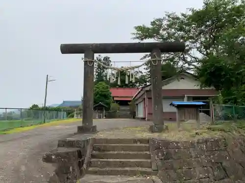 神明神社の鳥居