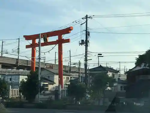 蒲原神社の鳥居