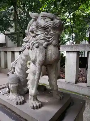 十番稲荷神社の狛犬