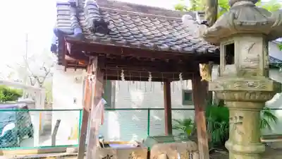 八幡神社（池端八幡神社）の手水舎