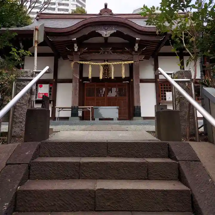 白旗神社(品濃白旗神社)の本殿・本堂