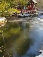 白石神社の庭園