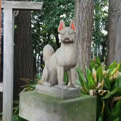 紀文稲荷神社の狛犬