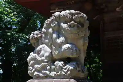 隠津島神社の狛犬
