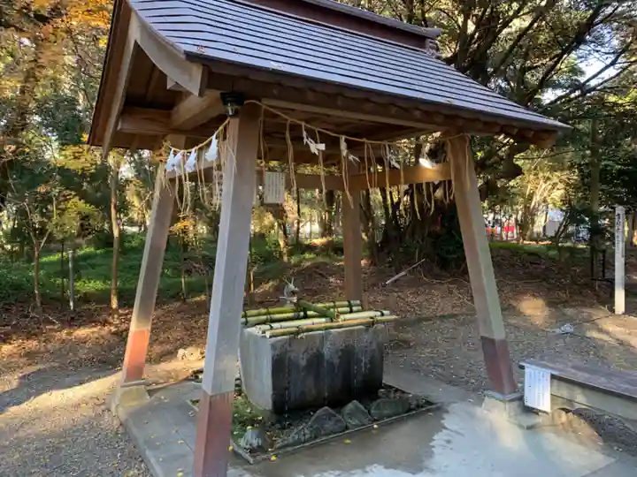 息栖神社の手水舎